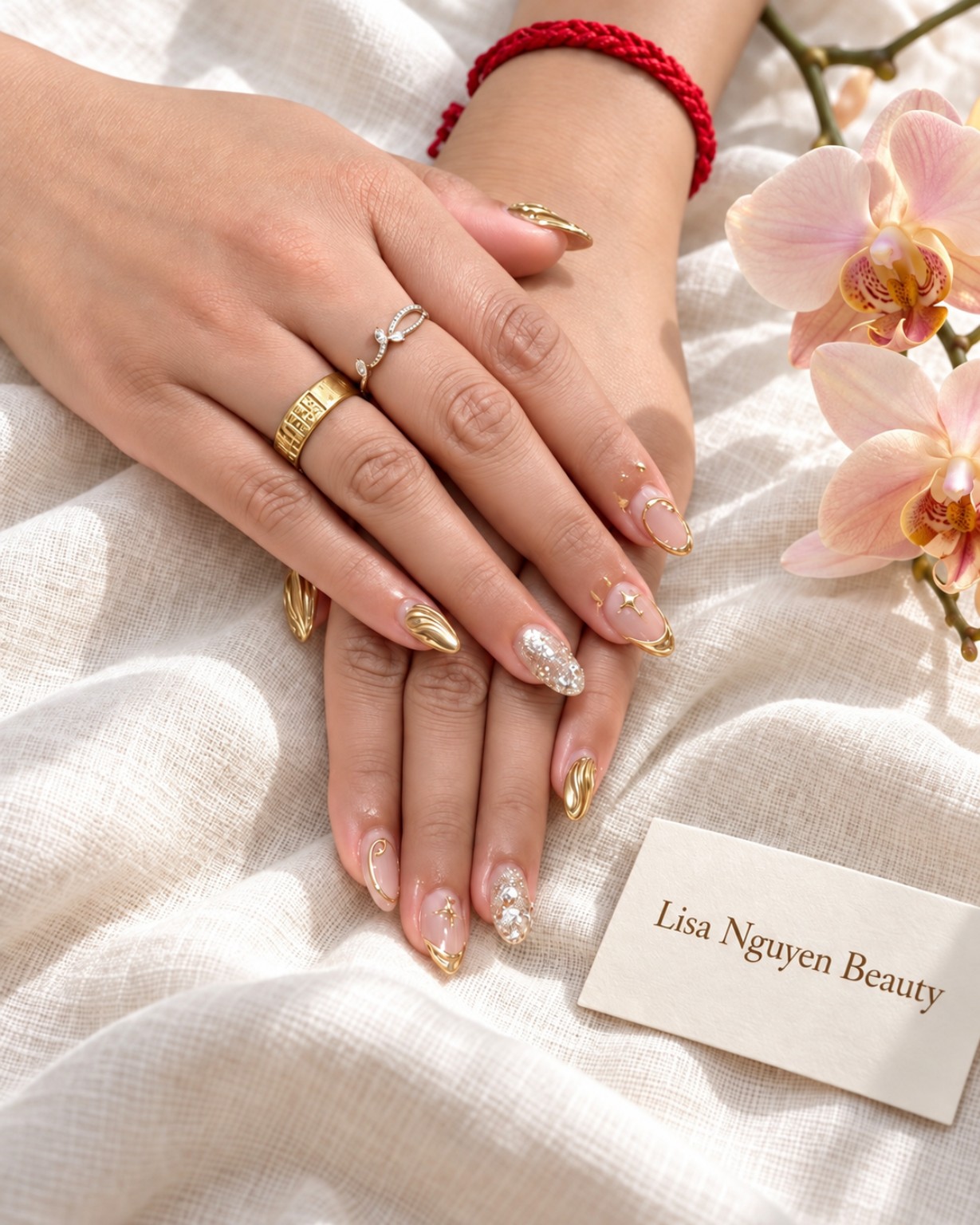 Nail extensions at Lisa Nguyen Beauty