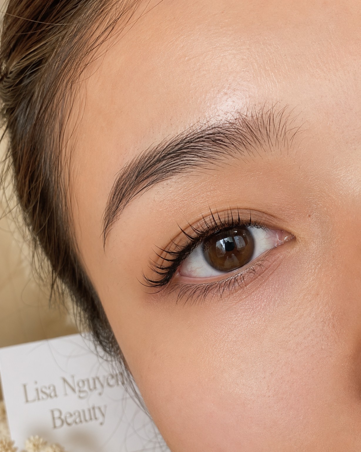 Eyelash extensions & lash perm at Lisa Nguyen Beauty