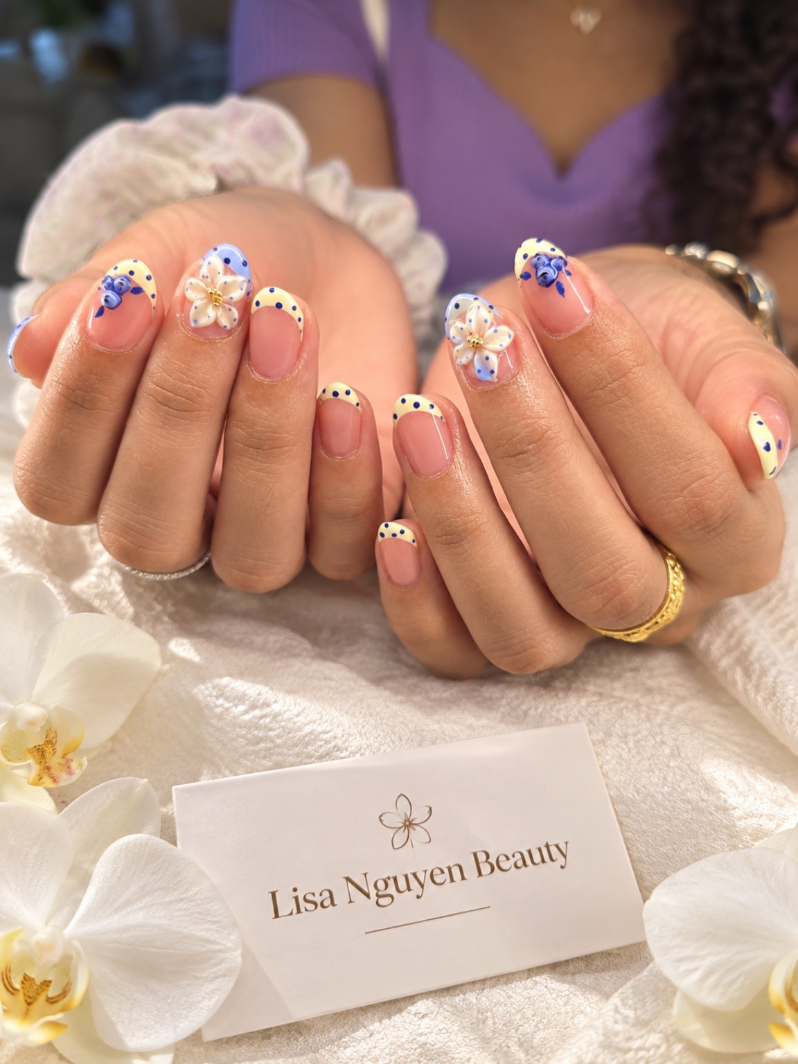 Manicure & nail art at Lisa Nguyen Beauty