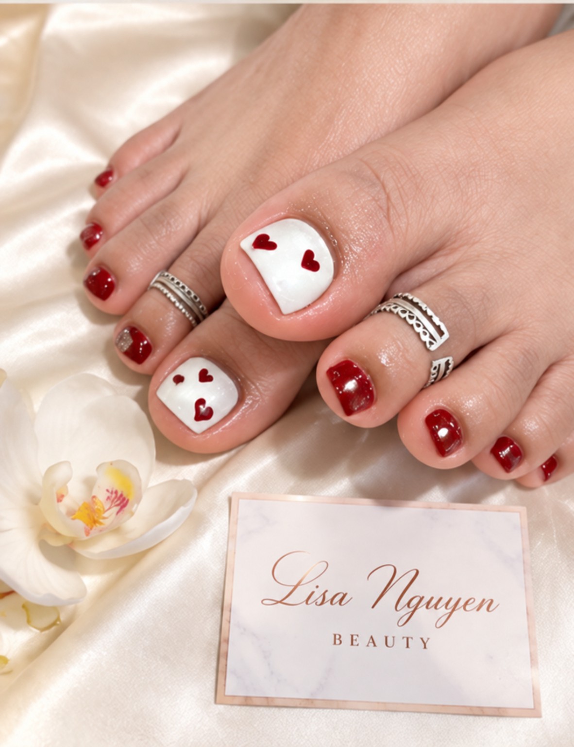 Pedicure & foot spa at Lisa Nguyen Beauty